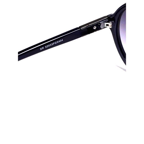 FGX by Foster Grant Full Round Dark Blue & Brushed Silver Sun Reader Sunglasses - Picture 7 of 12
